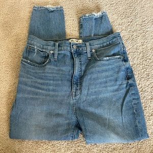 High waisted Madewell jeans skinny